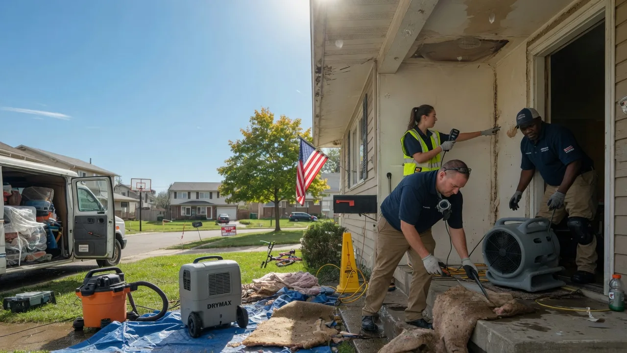 Water Damage Restoration in Franklin Grove, IL near me